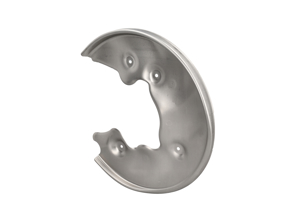 后制动盘盖板。保时捷 95B Macan MKI / MKII / MKIII - 8K0615, 8K0615611A, 8K0615612A