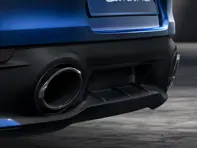 Auspuffendrohre, in Schwarz. Porsche 992 (911) Carrera / Targa - 992044206