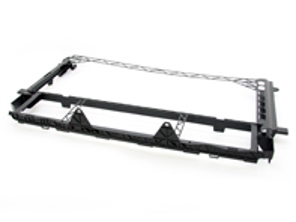 Water radiator retaining frame. Porsche 970 Panamera HYBRID - 97010614112