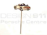Stick Pin 'Porsche 911 Cabrio' Blanco