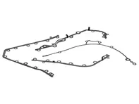 Pakkingset distributiehuis. Porsche 955 Cayenne 4.5L - 94810112904, 94810112704, 94810112504, 94810113007, 94810113004, 173.180