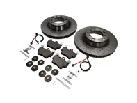 REAR Brake Pads and Brake Disc Package Porsche 997 3.8L C2S - 99635240502, 99635240501, 99635240601, 99635240602