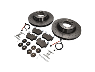 REAR Brake Pads and Brake Disc Package Porsche 997 3.8L C2S