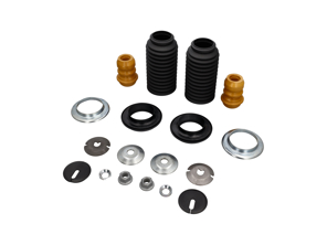 Kit di montaggio superiore e revisione ammortizzatore anteriore. Porsche 997 MKI C2 / C2S 2005-08 con PASM - 99970345740, PAF103353, 99734310701, 99734301801, 99634351505, 99634351701, 99634351100, 99634351101, 99634351300, 99634330102, 99634350500, 99734310700