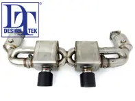 Scarico Sportivo VALVETRONIC Porsche 991.2 Carrera con terminale in Fibra di Carbonio - DesignTek - 3606009103, 9P1251053A, 9P1251053C