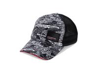 保时捷中性帽 - Motorsport Fanwear，黑色/白色。 - WAP1600020RMSF