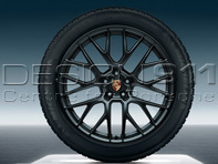20' Macan RS Spyder Design Alloy Wheels & Winter Tyres Original Porsche - 95B04460018, 95B04460017, 95B044642J