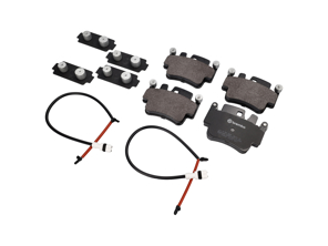 FRONT Brake pads, sensors, shims kit Porsche 996 Carrera C2/4 Brembo - 99635294903, 99635108802, 99661236501
