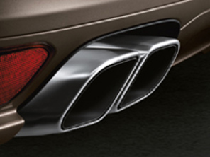 Terminali di Scarico Versione SPORT. Porsche 958 Caienna TRUBO - 95804420009