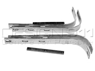 Stoßstangenhaltersatz vorne. Porsche 356 / 356A - 64450513100 - JG.131.00