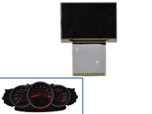 仪表盘中央的显示装置。保时捷 996 / 986 Boxster - 6077