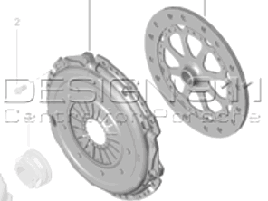 Clutch Kit. Porsche 991.1 C2/C4 - 99111691310, 3000970056, 9G111691300, 9G111691301, 9G111691302, 9G111691303, 9G111691304, 99111691310, 99111691311