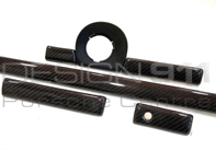 Bande de tableau de bord (4 parties). Porsche Cayenne - 95555566700, 95555566800