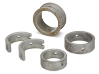 Juego de cojinetes principales (tamaño interior grande 0,25 mm / tamaño interior inferior 0,50 mm). Porsche 356 B/C 1600S - 313093300322, 54610190175