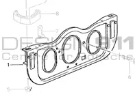 Support de montage moteur. Porsche 996 Turbo 2000-05 - 99637501301, 99637501300