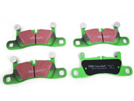 EBC GREEN Bremsbeläge hinten. Porsche 958 Cayenne - PAA352451A, 7P0698451, 95835293900 - DP62098