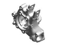 Wheel carrier. Porsche Macan - 95B505431BY, 95B505432BY, 95B505431Y, 95B505432Y