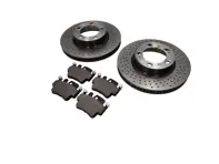 前刹车片和刹车盘套件。保时捷 996 1997-04 - 99635140501, 99635140601