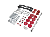 Kit de elevación juego de espaciadores para suspensión neumática de 2 pulgadas. Porsche 955 Cayenne / 957 Cayenne - 95534306900, 95534301800, 95533301530, 95534301810