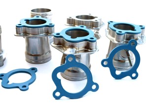 Collettore di aspirazione aria da 964/993 a GT3, in alluminio ricavato dal pieno con guarnizioni collettore. Porsche 964/993 - 96411071101, 99311071250