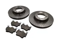 FRONT Brake pads and brake disc. Package Porsche 997 C2/ C4 - 99635140501, 99635140601, 99635140502, 99635140602