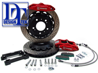 DesignTek GT Big Brake Kit (POSTERIORE) Porsche