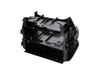 Staffa per console centrale anteriore in Satin Black. Porsche 986 Boxster / 996 - 9965521150201C