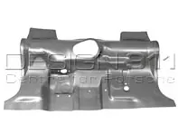 Section de la zone de la pédale avant sans supports. Porsche 911 - P218A, 91150280000