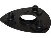 Reparatiedriehoek voor binnenste wielkast bij torsiestang. Porsche 911 68-73 - 1682351000, 591045-0, 91150103300, 91150103309GRV, 91150103420, 91150103411GRV - 1682351000