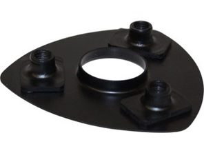 Reparatiedriehoek voor binnenste wielkast bij torsiestang. Porsche 911 68-73 - 1682351000, 591045-0, 91150103300, 91150103309GRV, 91150103420, 91150103411GRV - 1682351000