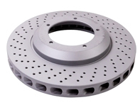 Brake disc rotor front. Porsche 911 / 930 (OE No 93035104703 & 93035104803) Standard coat Z - 460.1507.20, 460.1508.20, 93035104701, 93035104801, 93035104702, 93035104802, 93035104803, 93035104703