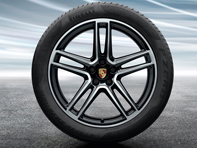 Cerchi in lega da 20' Macan Turbo e pneumatici estivi originali Porsche - 95B044665G