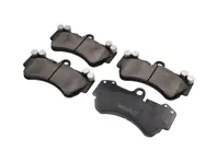 前轮刹车片，Zimmerman 标准系列。适用于保时捷 Cayenne 955 / 957 - 95535193902, 95535193903, 95535193904, 95535193907, 95535193906, 95535193900, 95535193901, 95535193905, 95535193908, 23692.165.1 - 23692.165.1