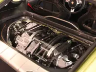 Klarsicht-Motorhaube für Porsche Cayman 987 Makrolon Version - 98751321101, 98755103901