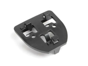 Bonnet badge mounting plate. Porsche 957 Cayenne 2007-10 - 95555960000, 95555960001, 95555960002, 95555979500