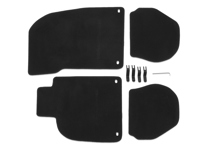 Juego de alfombrillas para Porsche 993 / 964 LHD (volante a la izquierda) - 0000431521055FV, 000043152105FV, 000043152104KV, 000043152104XR
