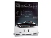 Porsche Enamel Calendar - WAP0920010D