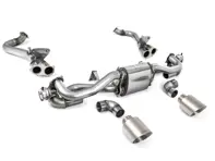 Milltek 运动型排气管，配备 GPF 旁通和钛合金装饰。保时捷 718 Cayman GT4 / Boxster GTS 4.0L - 982254351B, 982254351L, 982254351AA, 982254351P, 982254351R, 982254350B, 982254350L, 982254350AA, 982254350P, 982254350R, 982251053F, 982251053H, 982251053K, 982251053E - SSXPO152