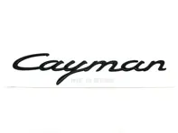 CAYMAN - Plakette für Porsche 987C Cayman R - 98755923706, 987.559.237.06