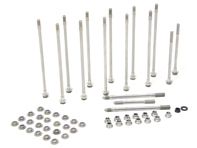 Kit bulloneria passante carter. Motori Porsche 911 da 3,6L a 3,8L - 95910117302, 95910117301, 204-5406, 95910117200, 96410131302, 95910117303, 96410117400