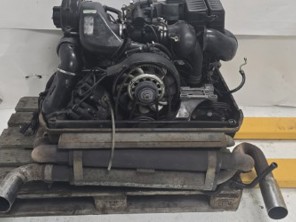 保时捷 964 3.6L 发动机、ECU 和织机 - 96410026400, 964100264