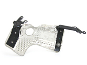 Deflector de calor del catalizador de escape. Porsche 997.2 / 987.2 Boxster / 987.2 Caimán - 99711320830, 99711320930, 98711320930, 98711320830