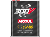 Huile moteur MOTUL 300V COMPETITION 5W-50 2 litres - 110859