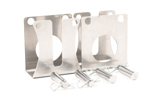 Rennline gear shift cable retaining bracket set, gearbox end. Porsche 986 / 996 / 987 / 997 - TR19