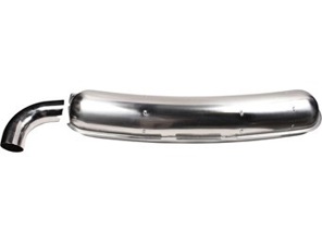 Auspuffendschalldämpfer / Schalldämpfer-Heckkasten. Mit TÜV/EWG-Zulassung Porsche 911 1975-89 - 1620606500, 92.502SL, 92501SL, 93011102200SL, 93011104300SL, 93011102200, 93011102203, 93011104300 - 1620606500