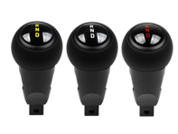 Leva del cambio PDK in pelle nera - Stile GT3 / GT3 RS. Porsche 992 / 992 turbo - 992798251