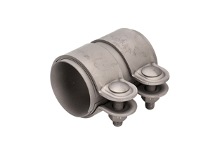 Fascetta di scarico in Titanio per silenziatore posteriore a catalizzatore. Porsche 991.2 - 9P1253145