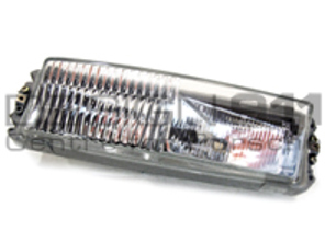 Fog lamp lens, Front. Porsche 944 S2 / 944 Turbo (OE Part No. 95163122100 / 95163122200) - 95163122100, 95163122200