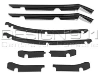 Set di guarnizioni in gomma. Porsche 911 1974-89 Carrozzeria STD - PCG50339422, 90150339422, 91150318500, 91150318600, 91150332500, 91150332600