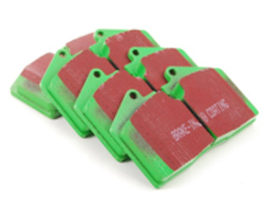 EBC 绿色后刹车片。保时捷 928 85-92 - 96535293904, 96535293905, 95135193901, 95135193904, 96435193902, 96435193903 - DP2612